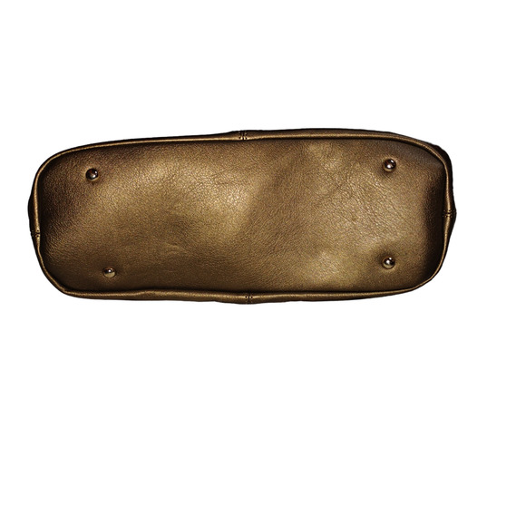 Charming Charlie Metallic Tote Handbag Removable straps and handles  wristlet - Picture 5 of 7